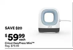 Michaels Cricut EasyPress mini offer