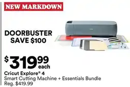 Michaels Cricut Explore 4 offer