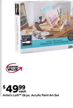 Michaels Artist's Loft 28 pc. Acrylic Paint Art Set offer