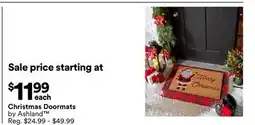 Michaels Christmas Doormats by Ashland offer