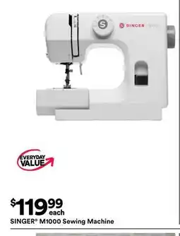 Michaels SINGER m1000 Sewing machine offer