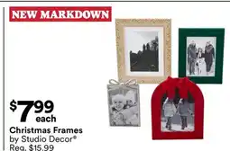 Michaels Christmas Frames by Studio Decor offer