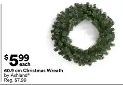 Michaels 60.9 cm Christmas Wreath by Ashland offer