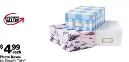 Michaels Photo Boxes by Simply Tidy offer