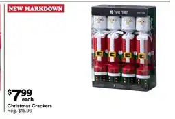 Michaels Christmas Crackers WALPERT offer