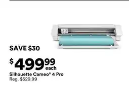 Michaels Silhouette Cameo 4 Pro offer