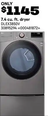 RONA 7.4 cu. ft. dryer offer