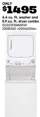 RONA 4.4 cu. ft. washer and 5.9 cu. ft. dryer combo offer