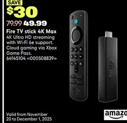 RONA Fire TV stick 4K Max offer