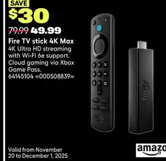 RONA Fire TV stick 4K Max offer