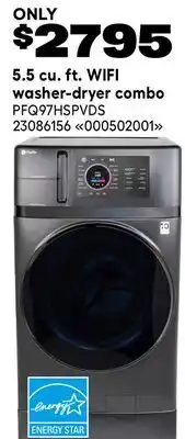 RONA GE PROFILE 5.5 cu. ft. WIFI washer-dryer combo offer