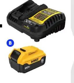 RONA DEWALT 20V MAX 5Ah Battery and Charger Kit offer