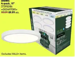 RONA 4-pack, 11 Select Flushmounts offer