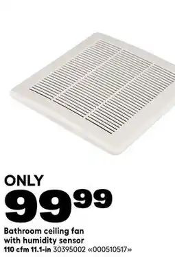 RONA Bathroom ceiling fan with humidity sensor offer