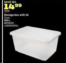 RONA Storage box with lid offer