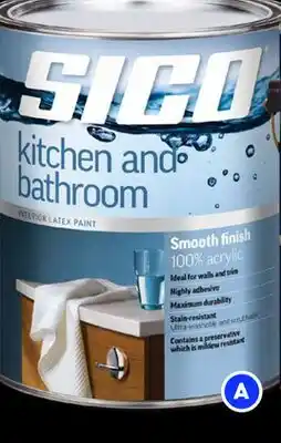 RONA 3.78-L cans of SICO Specialty and 360 paint offer