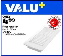 RONA Floor register offer