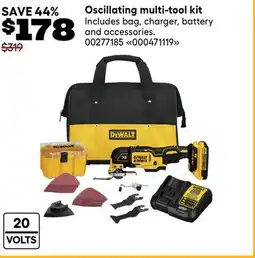 RONA DEWALT Oscillating multi-tool kit offer