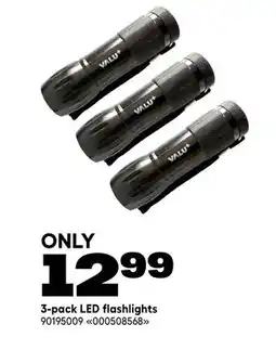 RONA 3-pack LED flashlights offer