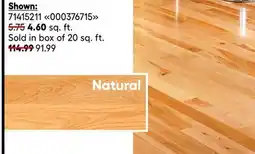 RONA Hardwood Flooring offer