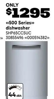RONA 500 Series dishwasher offer