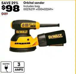 RONA Orbital sander offer