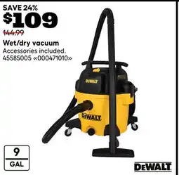RONA Wet/dry vacuum offer