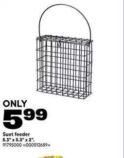 RONA Suet feeder 5.3 x 5.3 x 2 offer