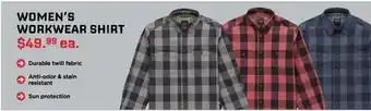 RONA WOMEN'S WORKWEAR SHIRT offer