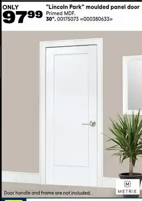 RONA Lincoln Park moulded panel door offer