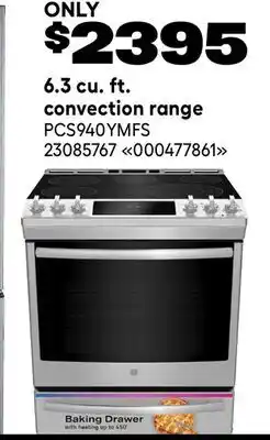 RONA 6.3 cu. ft. convection range offer
