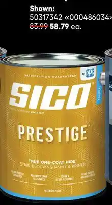 RONA SICO Prestige Interior paint offer