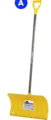 RONA Garant Snow pusher with steel strip offer