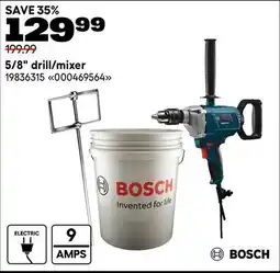RONA BOSCH 5/8 drill/mixer offer