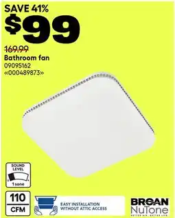 RONA Bathroom fan offer
