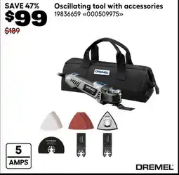 RONA Oscillating tool with accessories offer