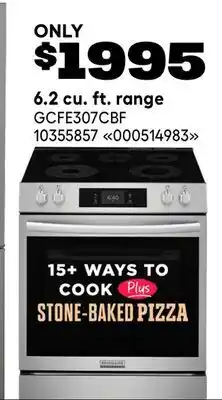 RONA FRIGIDAIRE GALLERY 6.2 cu. ft. range offer