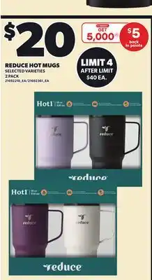 Loblaws REDUCE HOT MUGS, 2PACK offer