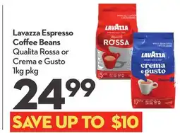 Longo's Espresso Coffee Beans offer