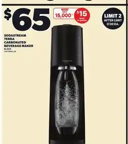 Loblaws SODASTREAM TERRA CARBONATED BEVERAGE MAKER offer