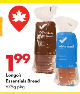 Longo's Longo's Essentials Bread offer