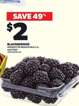 Loblaws BLACKBERRIES offer