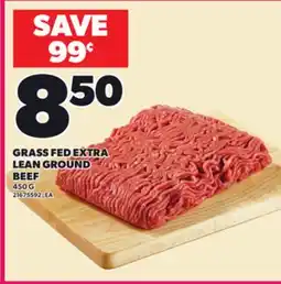 Loblaws GRASS FED EXTRA LEAN GROUND BEEF, 450 G offer