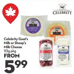 Longo's Milk or Sheep's Milk Cheese offer
