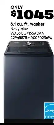 RONA Samsung 6.1 cu. ft. washer offer