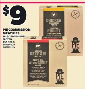 Loblaws PIE COMMISSION MEAT PIES, 290-320 G offer