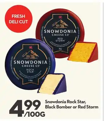 Longo's Snowdonia Rock Star, Black Bomber or Red Storm offer