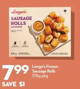 Longo's Longo's Frozen Sausage Rolls offer