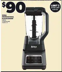 Loblaws NINJA PROFESSIONAL PLUS BLENDER, 1400 W offer