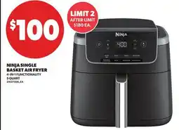 Loblaws NINJA SINGLE BASKET AIR FRYER, 5 QUART offer